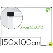 PIZARRA BLANCA NOBO ECO CLASSIC ECOLOGICA MAGNETICA DE ACERO VITRIFICADO 150X100 CM