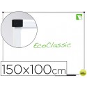 PIZARRA BLANCA NOBO ECO CLASSIC ECOLOGICA MAGNETICA DE ACERO VITRIFICADO 150X100 CM