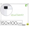 PIZARRA BLANCA NOBO ECO CLASSIC ECOLOGICA MAGNETICA DE ACERO VITRIFICADO 150X100 CM