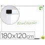 PIZARRA BLANCA NOBO ECO CLASSIC ECOLOGICA MAGNETICA DE ACERO VITRIFICADO 180X120 CM