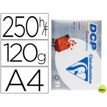 PAPEL FOTOCOPIADORA CLAIREFONTAINE DIN A4 120 GRAMOS PAQUETE DE 250 HOJAS