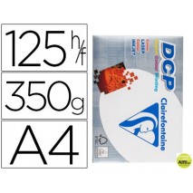 PAPEL FOTOCOPIADORA CLAIREFONTAINE DIN A4 350 GRAMOS PAQUETE DE 125 HOJAS