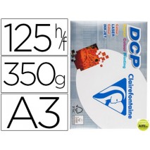 PAPEL FOTOCOPIADORA CLAIREFONTAINE DIN A3 350 GRAMOS PAQUETE DE 125 HOJAS