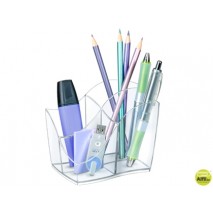 ORGANIZADOR SOBREMESA CEP GAMA ISIS PLASTICO TRANSPARENTE 118X89X98 MM