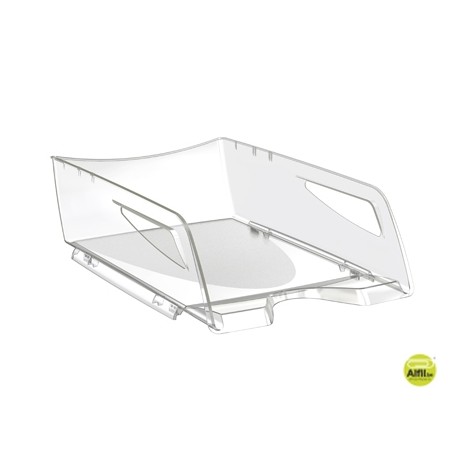 BANDEJA SOBREMESA CEP MAXI DE GRAN CAPACIDAD 386X270X115 MM PLASTICO TRANSPARENTE