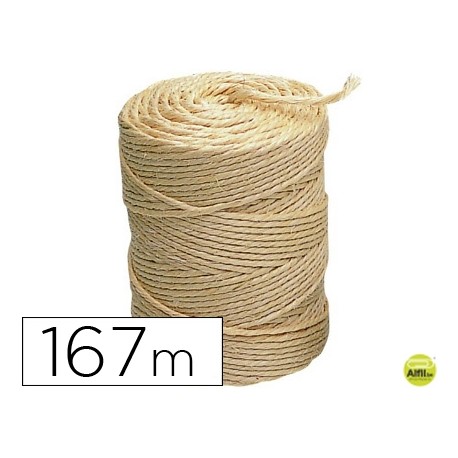 CUERDA SISAL 3 CABOS LIDERPAPEL ROLLO 1 KG