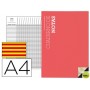 BLOC NOTAS A4 PLAN DE CURSO Y EVALUACION CONTINUA EN CATALAN