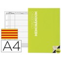 BLOC DE TUTORIA A4 MEMORANDUM PLANIFICACION SEMANAL CONTENIDO ACTIVIDADES Y TEMAS PENDIENTES EN CATA