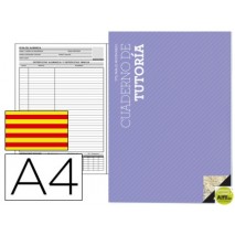 BLOC DE TUTORIA A4 DATOS PERSONALES FALTAS DE ASISTENCIAS FICHA DEL ALUMNO EN CATALAN