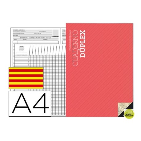 BLOC DUPLEX A4 EVALUACION CONTINUA Y TUTORIA CATALAN