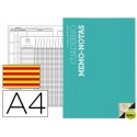 BLOC NOTAS MEMO A4 EVALUACION CONTINUA PLANIFICACION SEMANAL ACTIVIDADES EN CATALAN