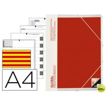CARPETA GLOBAL A4 CON EVALUCION CONTINUA PROGRAMACION TUTORIA Y REUNIONES EN CATALAN