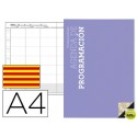 AGENDA DE PROGRAMACION A4 PLAN MENSUAL Y PROGRAMACION SEMANAL DEL CURSO EN CATALAN