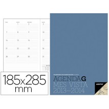 AGENDA ESCOLAR G MES A LA VISTA 2013-2014 CALENDARIO DE PLANIFICACION 18,5 X 28,5 CM