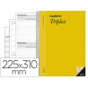 BLOC TRIPLEX PLAN DE CURSO EVALUACION AGENDA PLAN SEMANALY TUTORIAS MAS 6 FUNDAS TRANSPARENTES 22,5