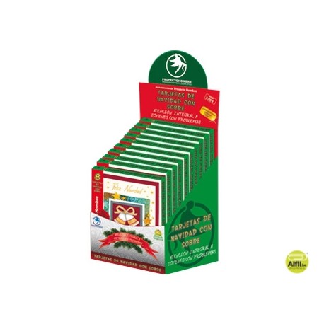 FELICITACION NAVIDAD ARGUVAL PROYECTO HOMBRE CON 8 UNIDADES