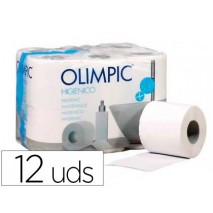 PAPEL HIGIENICO OLIMPIC 2 CAPAS PAQUETE DE 12 ROLLOS