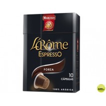 CAFE MARCILLA L AROME ESPRESSO FORZA FUERZA 9 CAJA DE 10 UNIDADES COMPATIBLECON NESSPRESO