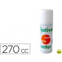 BARNIZ SETTER SPRAY FIJATIVO PARA ACUARELA ACABADO BRILLO 270CC
