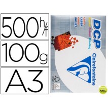 PAPEL FOTOCOPIADORA CLAIREFONTAINE DIN A3 100 GRAMOS PAQUETE DE 500 HOJAS