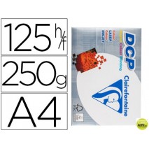 PAPEL FOTOCOPIADORA CLAIREFONTAINE DIN A4 250 GRAMOS PAQUETE DE 125 HOJAS