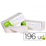 TOALLA DE PAPEL MANO ENGARZADAS ECOLOGICA XTRASEC 20X23 CM 2 CAPAS PAQUETE CON 196 UNIDADES