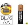 PILA DURACELL ALCALINA PLUS POWER AA BLISTER DE 4+2 UNIDADES