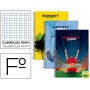 BLOC ESPIRAL LIDERPAPEL FOLIO 80 H CUADRO 4 MM TAPA CARTONCILLO 60 GR FANTASIA SPORT STARS