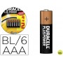 PILA DURACELL ALCALINA PLUS POWER AAA BLISTER DE 4+2 UNIDADES