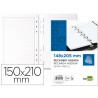 RECAMBIO AGENDA ANILLAS LIDERPAPEL COMPLETO 15X21 CM
