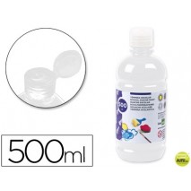 TEMPERA ESCOLAR LIDERPAPEL 500 ML BLANCO