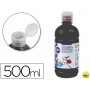 TEMPERA ESCOLAR LIDERPAPEL 500 ML NEGRO