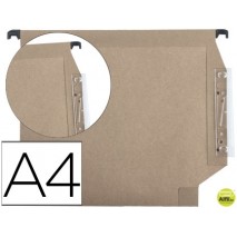 CARPETA COLGANTE HAMELIN DIN A4 VISOR LATERAL KRAFT ECO