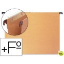 CARPETA COLGANTE HAMELIN FOLIO PROLONGADO VISOR SUPERIOR KRAFT ECO