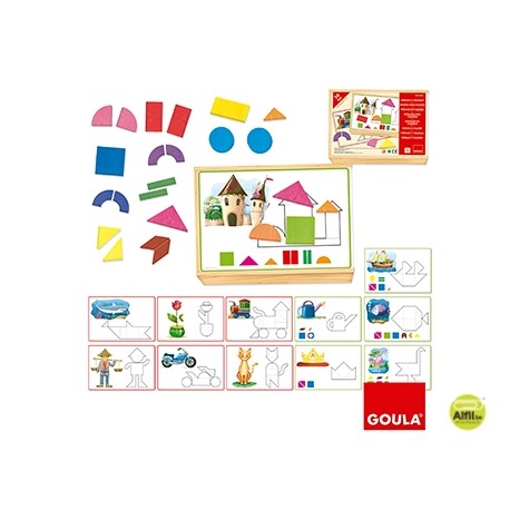 JUEGO DISET DIDACTICO FORMAS Y FIGURAS