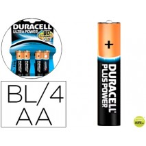 PILA DURACELL ALCALINA ULTRA POWER AA BLISTER DE 4 UNIDADES