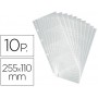 RECAMBIO TARJETERO DURACLIP VISIFIX 10 FUNDAS PARA 80 TARJETAS