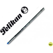 RECAMBIO BOLIGRAFO PELIKAN CORTO MOD 38 METALICO COLOR AZUL PUNTA MEDIA