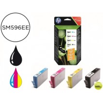 INK-JET HP N.364 XL NEGRO + TRICOLOR + PAPEL FOTOGRAFICO 10 HOJAS DESKJET PHOTOSMART