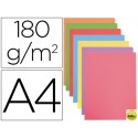 SUBCARPETA CARTULINA GIO DIN A4 COLORES PASTELES SURTIDOS 180 G/M2