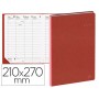 AGENDA ENCUADERNADA QUO VADIS PRESIDENT TOSCANA SEMANA VISTAROJA 21X27 CM