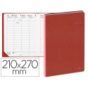 AGENDA ENCUADERNADA QUO VADIS PRESIDENT TOSCANA SEMANA VISTAROJA 21X27 CM