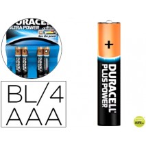 PILA DURACELL ALCALINA ULTRA POWER AAA BLISTER DE 4 UNIDADES