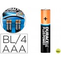 PILA DURACELL ALCALINA ULTRA POWER AAA BLISTER DE 4 UNIDADES
