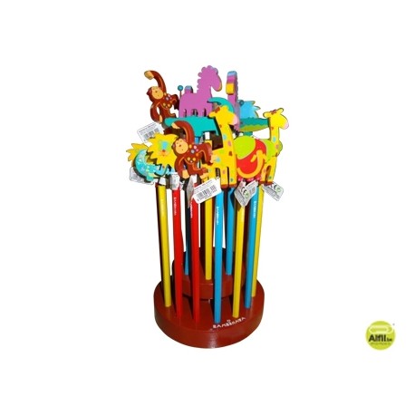 LAPIZ DE FANTASIA CON DISEÑO DE ANIMALES