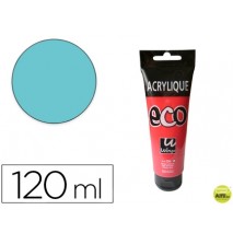 PINTURA ACRILICA WINGO ECO AZUL CIELO TUBO DE 120 ML