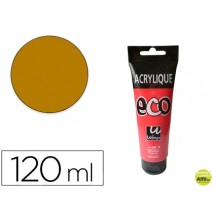 PINTURA ACRILICA WINGO ECO OCRE AMARILLO TUBO DE 120 ML