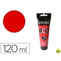PINTURA ACRILICA WINGO ECO ROJO PRIMARIO TUBO DE 120 ML