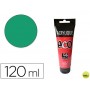 PINTURA ACRILICA WINGO ECO VERDE ESMERALDA TUBO DE 120 ML