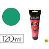 PINTURA ACRILICA WINGO ECO VERDE ESMERALDA TUBO DE 120 ML